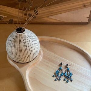 Earrings in Turquoise Color